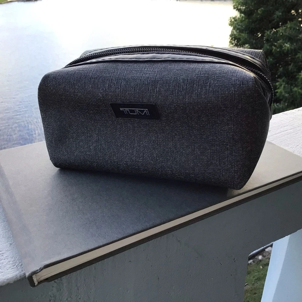 Tumi Delta Black Organizer with Added Accessories